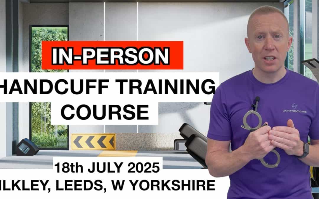 Handcuff Training Course – Friday 18th July 2025 | Ilkley, West Yorkshire