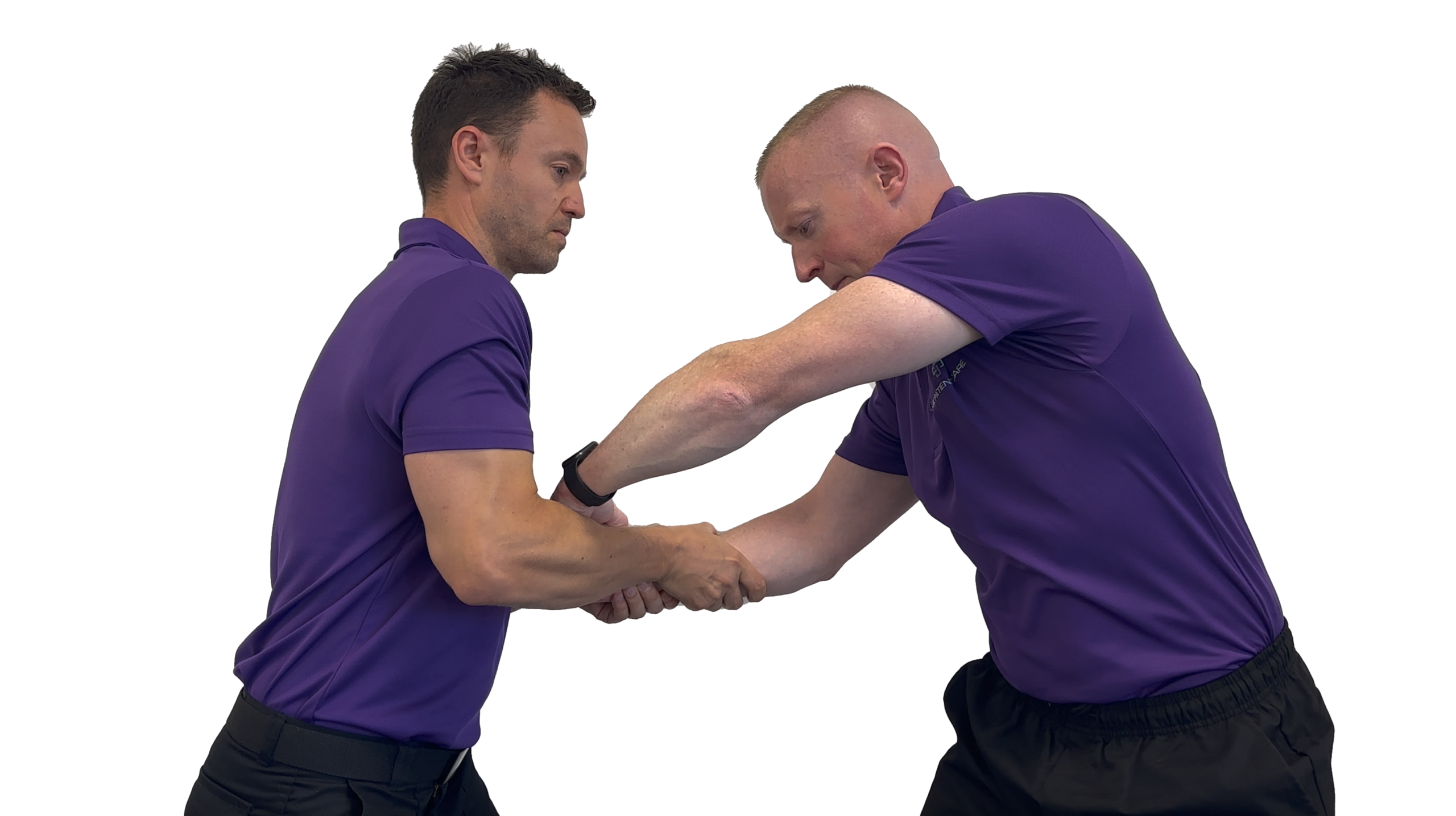 Handcuff Training Certificate Personal Safety 2 on 1 wrist grab