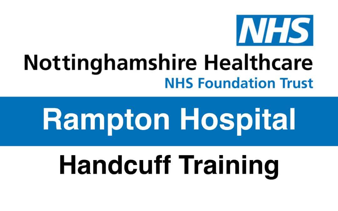 Handcuff Training Rampton High Secure Hospital