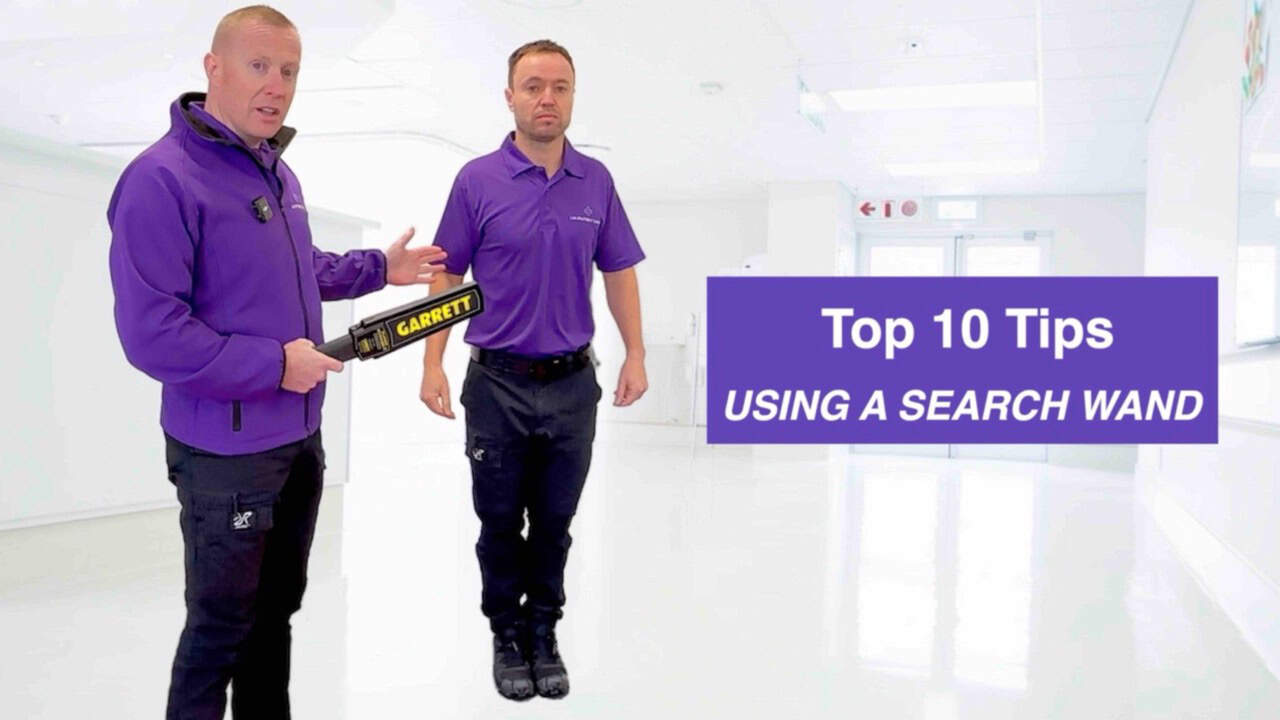 How to use a search wand especially for mental health environments How to use a search wand in mental health environments