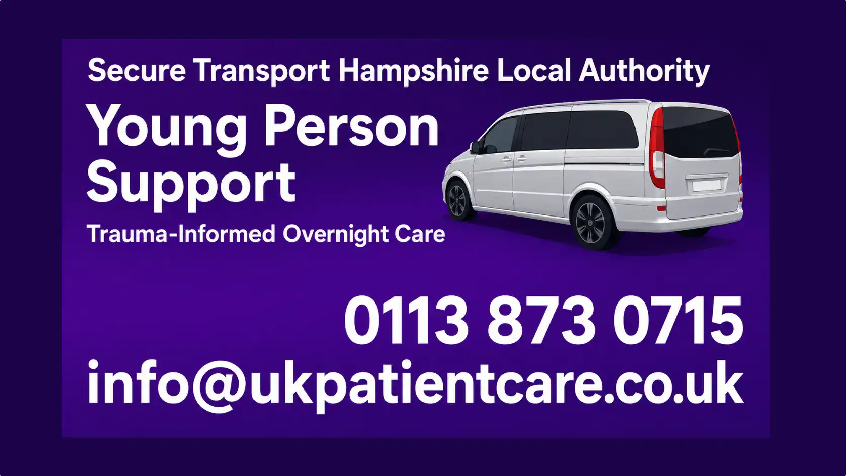 young person transport to Sheffield June 2026