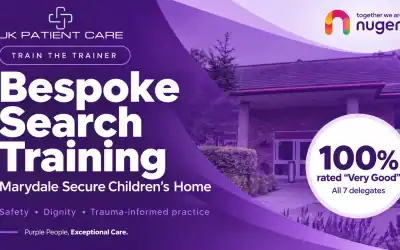 UK Patient Care Delivers Bespoke Search Training at Marydale Secure Children’s Home