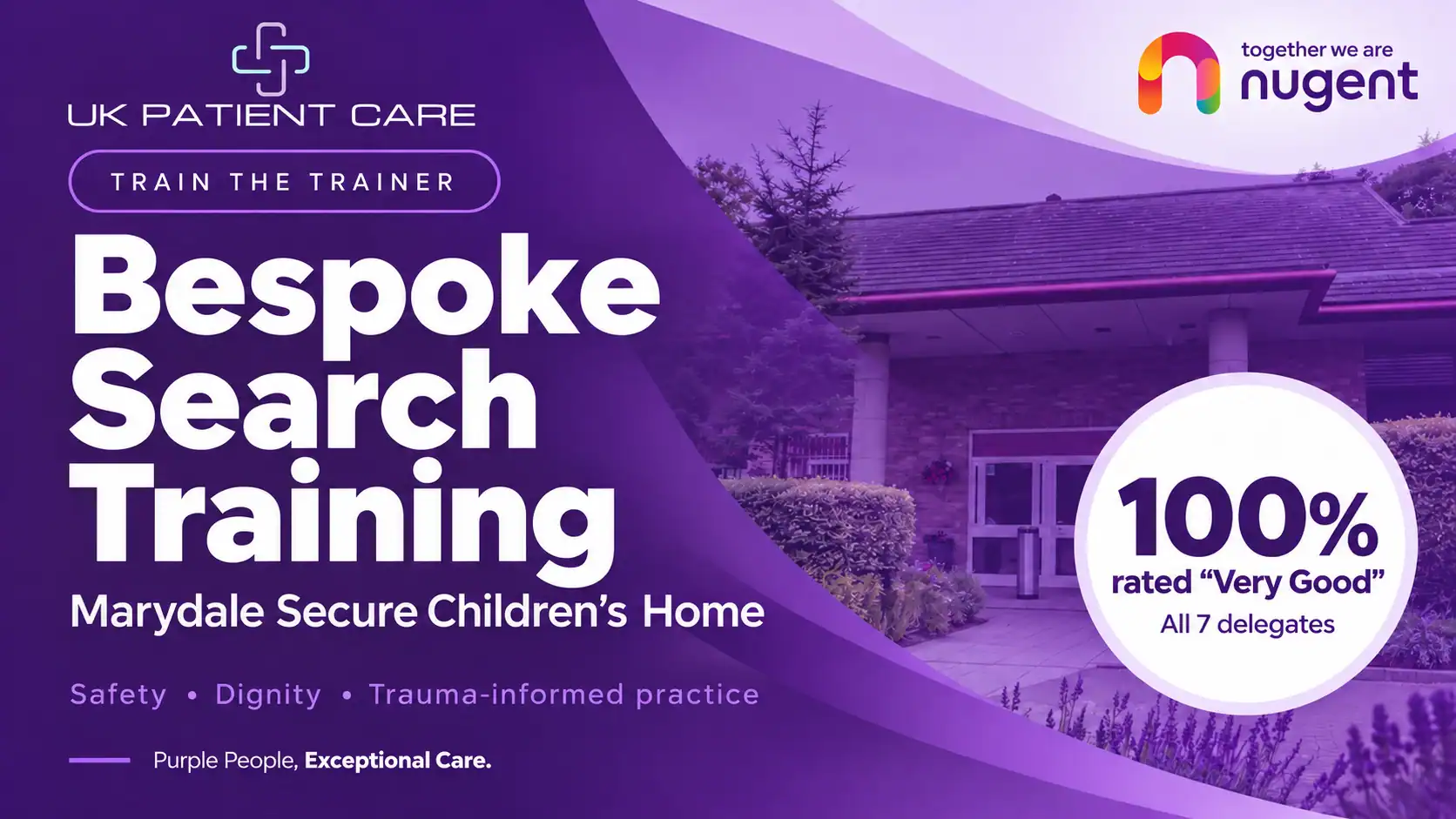 Search training for a secure childrens home marydale lodge October 2026