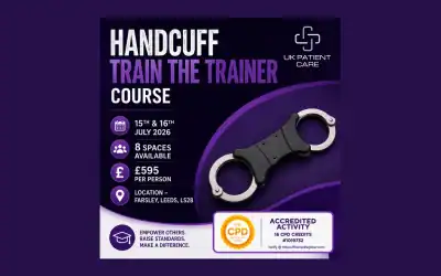 Handcuff Train the trainer course – leeds – july 2026