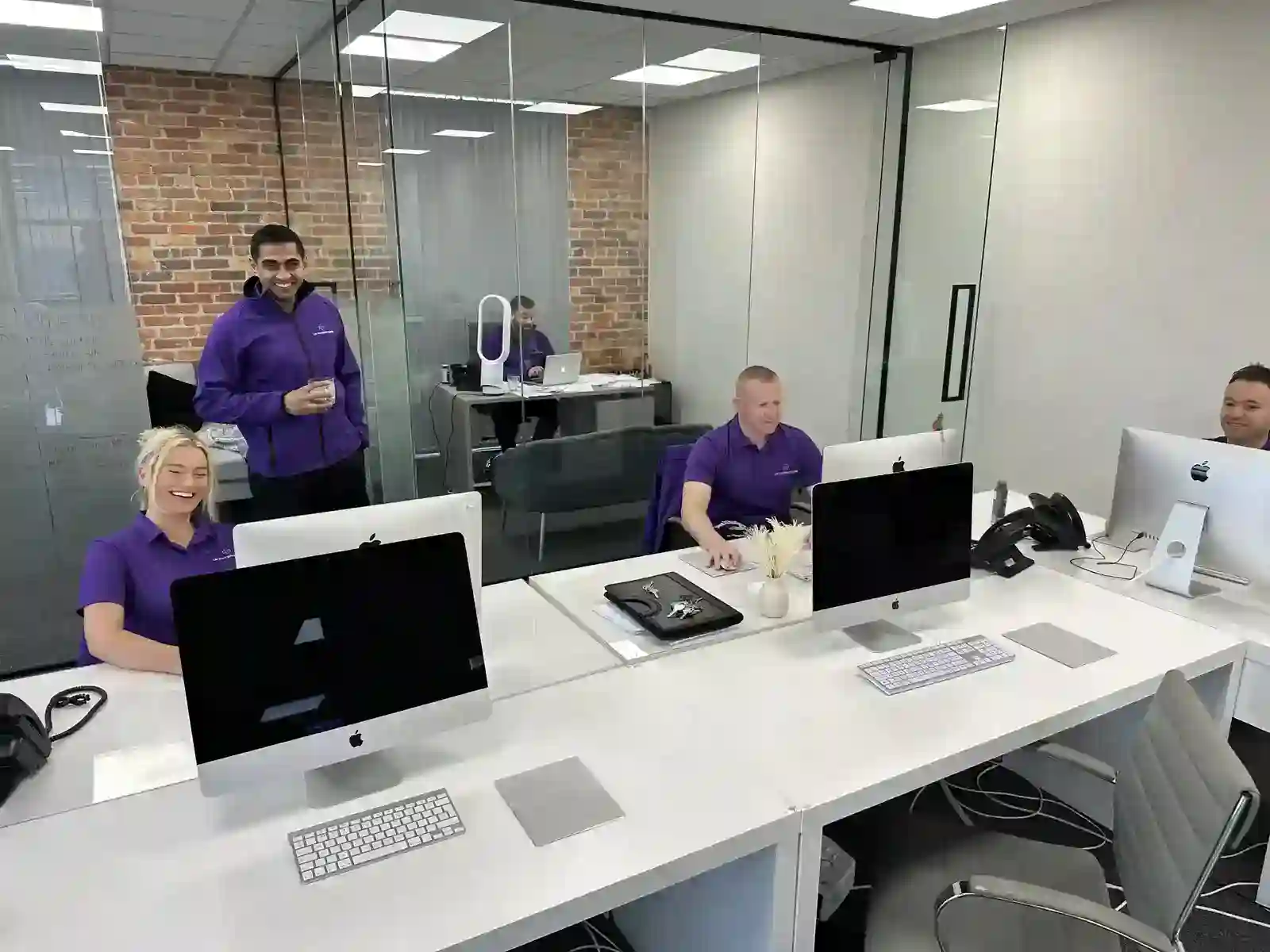 UK Patient Care office team working together in Leeds UK Patient Care office team working together in Leeds